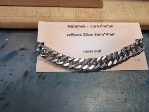 Náramek Curb Double